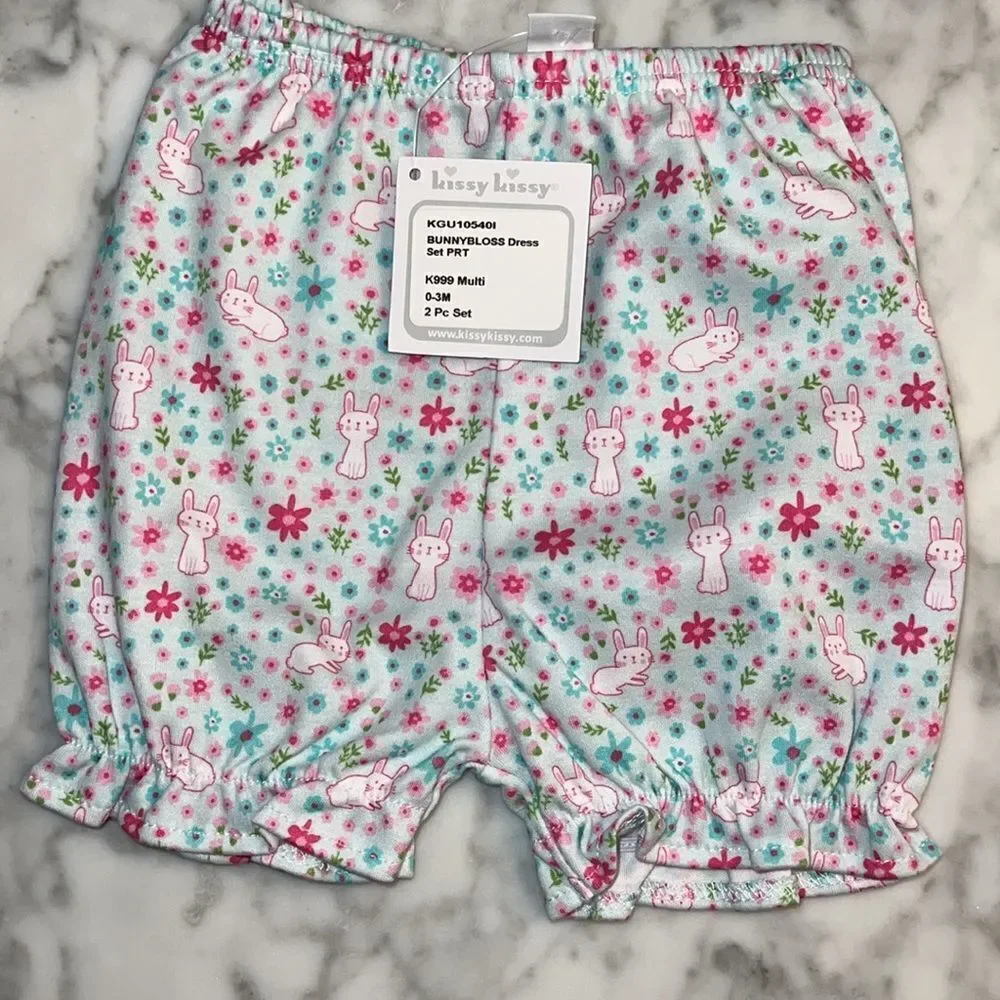 NWT KISSY KISSY DRESS SET 0/3M
